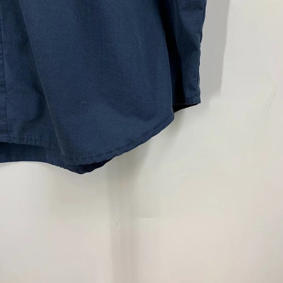 Split Men's Button‎ Up Cotton Blend Short Sleeve Shirt Size M - Picture 5 of 13